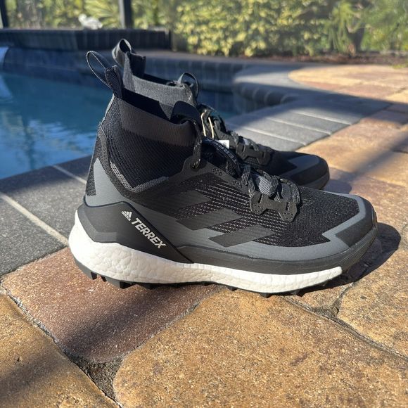 WOMEN'S Adidas TERREX Free Hiker High Black Grey GV8920